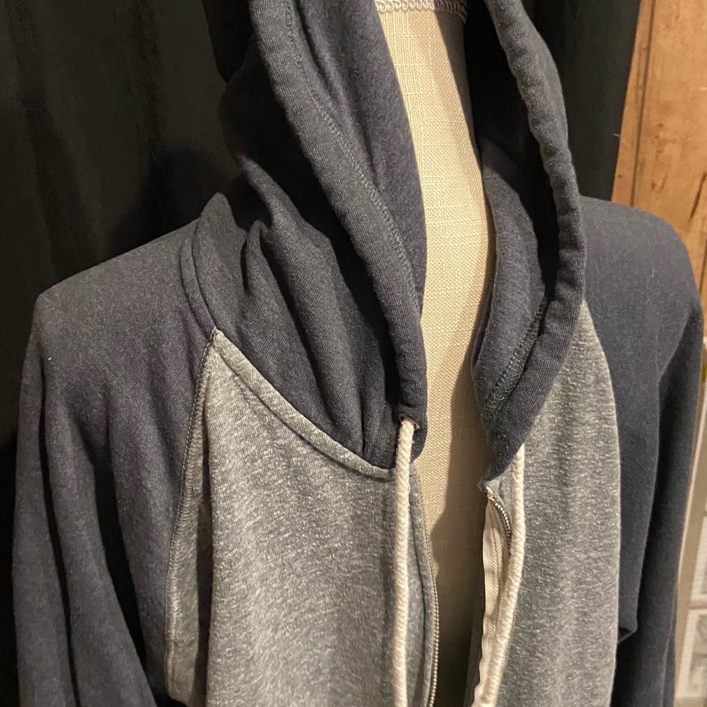 Mens jacket with hoodie